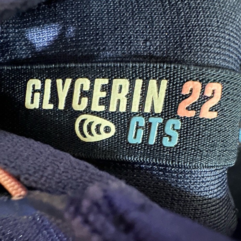 Brooks Glycerin 22 Running Shoes Women’s Size 9 Extra Wide Blue - Picture 8 of 10